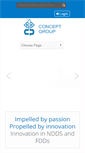 Mobile Screenshot of conceptpharma.com
